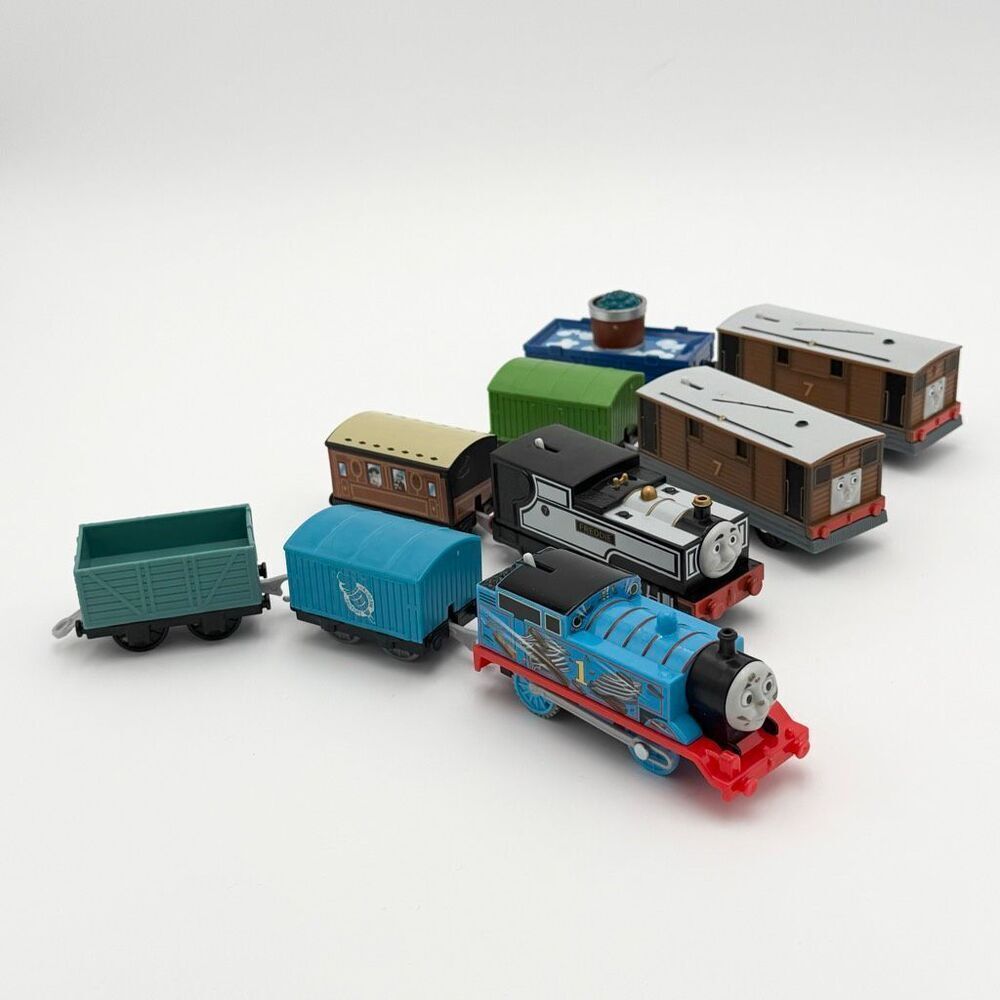 Mattel Fearless Freddy Passenger Coach Toby Windblown Thomas Lot 2013 2014 Track